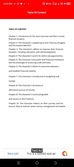 From Struggle to Success-Novel Screenshot 3