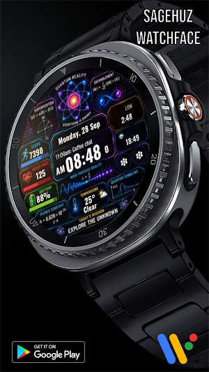 A165 quantum watch face Screenshot 2