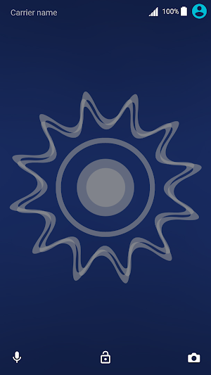 BlueNova Theme Screenshot 2