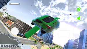 Flying Car City 3D Screenshot 2