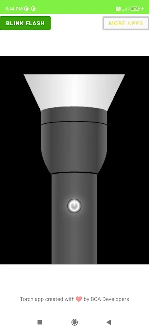 Flashlight and blinking light Screenshot 0