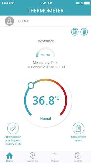 Fever Garde, Hubdic, HMT-100,H-Health,HFS-800B Screenshot 1