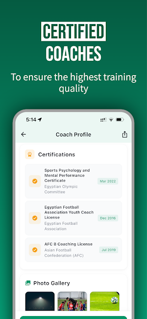 SportHills: Find Your Coach Screenshot 2