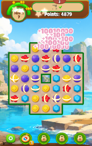 Jungle match adventures Screenshot 1