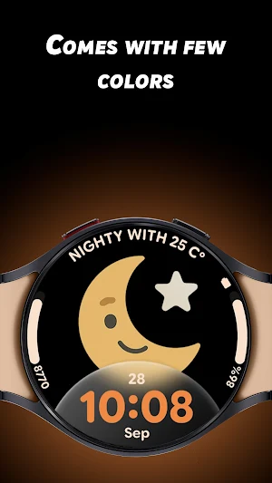 Glass Weather 3 - Watch face Screenshot 2