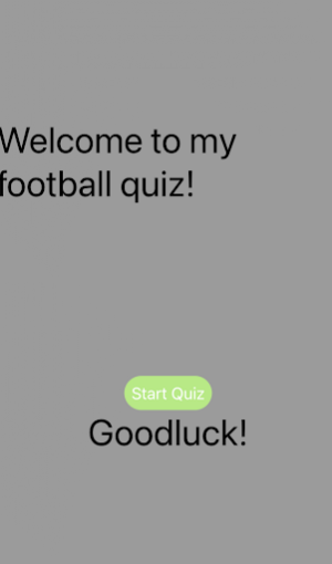 Football Quiz Screenshot 0