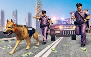 US Police Dog Attack Game Screenshot 0