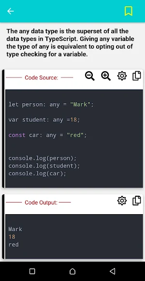 Typescript exercises Screenshot 2