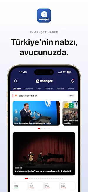 E-Manşet: Son Dakika Haber Screenshot 0
