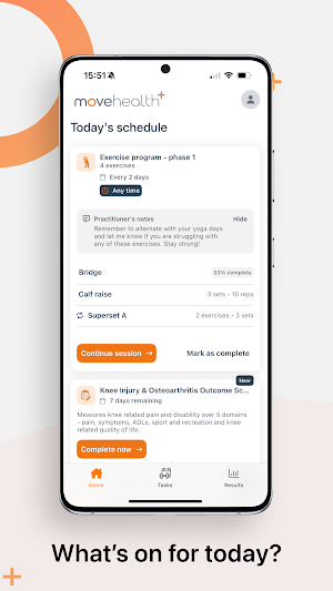 MoveHealth Screenshot 1