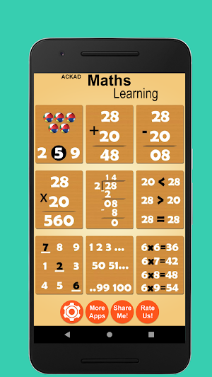 Kids Math Learning Screenshot 0
