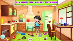 Kitchen Cleaning & Dish Washing Screenshot 1