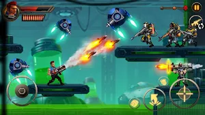 Steel Metal Hero's Shooting Screenshot 0