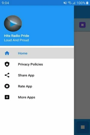 Hits Radio Pride App Screenshot 1