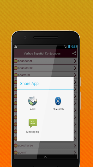 Conjugación de verbos en español Screenshot 3