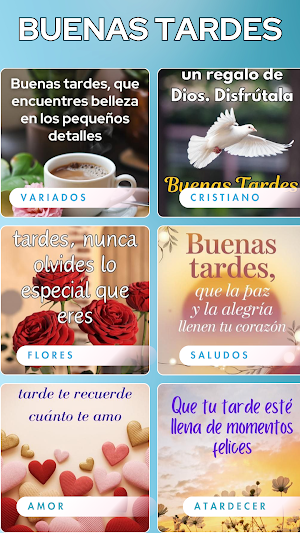 Saludos de buenas tardes Screenshot 3