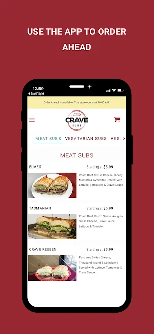 Crave Subs Screenshot 1
