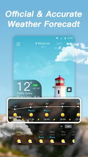 Weather Forecast, Accurate & Radar - Bit Weather Screenshot 1