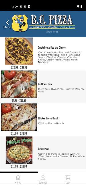 BC Pizza Dorr Screenshot 2