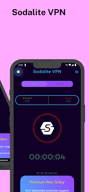 Sodalite VPN: High Stability Screenshot 2