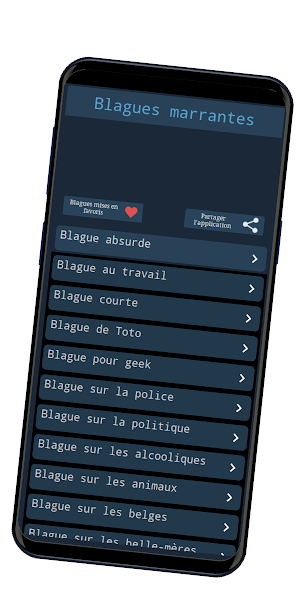 Blagues marrantes Screenshot 0