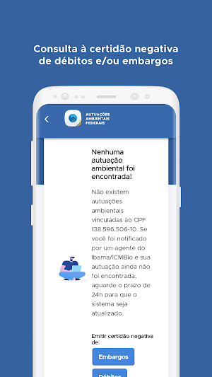Autuações Ambientais Federais Screenshot 3