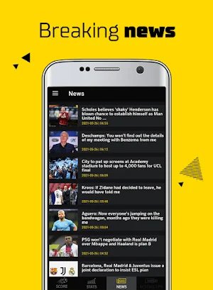 Live Score: football scores, fixtures & statistics Screenshot 3