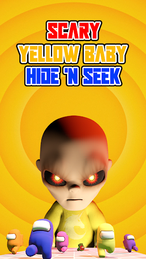 Yellow Scary Baby, Hide & Seek Screenshot 3