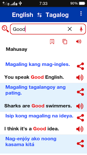 Tagalog ⇄ English Dictionary Offline screenshot 2