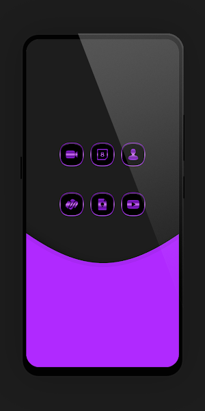 Dazzling Purple Icon Pack Screenshot 1