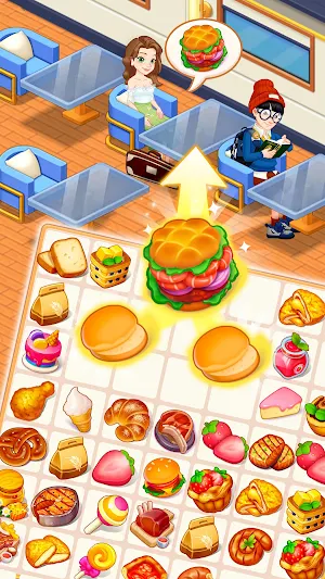 Gossip Cafe Merge Screenshot 1