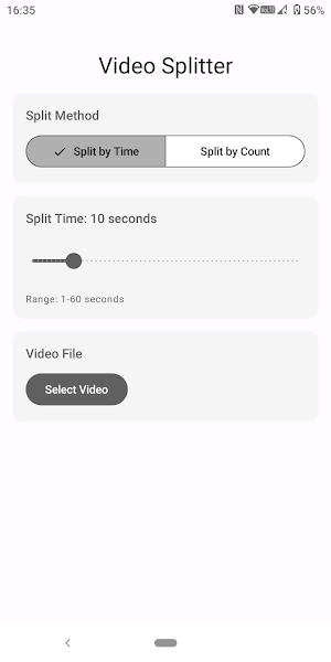 Video Splitter: Video Cutter Screenshot 0