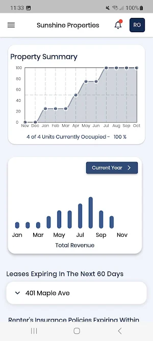 Cloud Rental Manager Screenshot 1