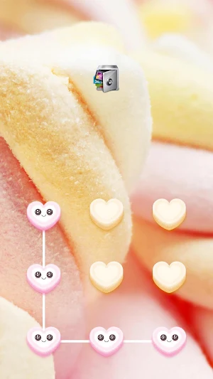 AppLock Theme Marshmallow Screenshot 0