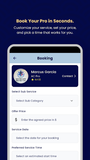 Home Service Hub Screenshot 1