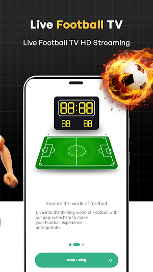 Live Football TV HD Streaming Screenshot 1