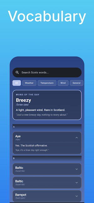 Braw Weather: Scots Forecast Screenshot 3