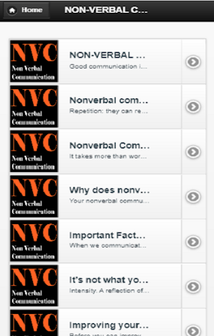 Non verbal communication Screenshot 3