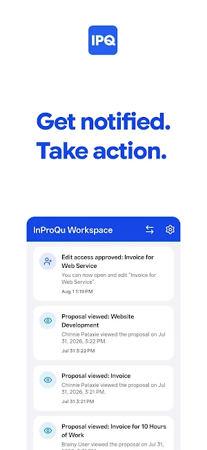 InProQu - Proposals on the go Screenshot 3