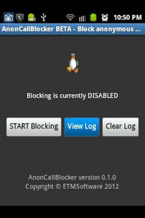 AnonCallBlocker Screenshot 2