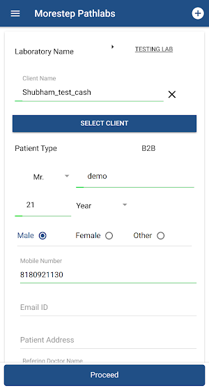 Morestep Pathlabs Screenshot 3