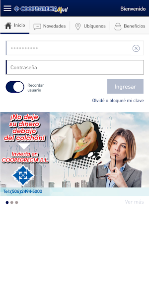COOPEGRECIA MÓVIL Screenshot 1