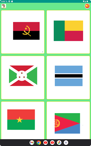 coloring flag African country Screenshot 1
