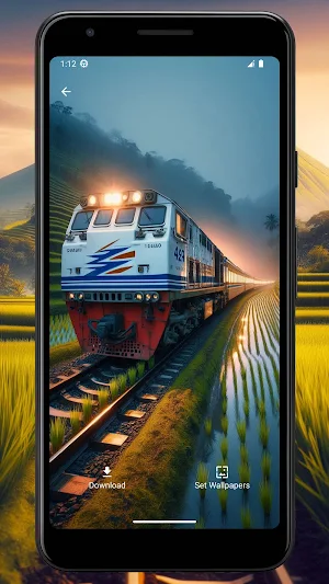 Wallpaper Kereta Api Indonesia Screenshot 3