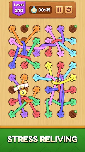 Wood Tangle Rope: Unite Master Screenshot 3