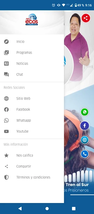 Radio Ecos Culturales Ecuador Screenshot 2