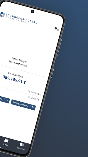 Vermögens-Portal Screenshot 1