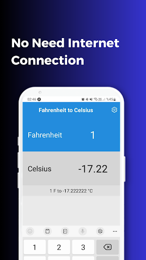 Fahrenheit to Celsius Pro Screenshot 1