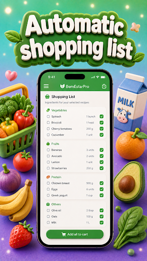 BemEstarPro: Healthy Recipes Screenshot 3