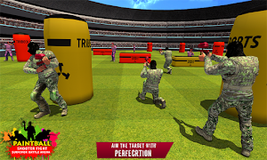 Paintball Shooter Fight : Survivor Battle Arena Screenshot 1